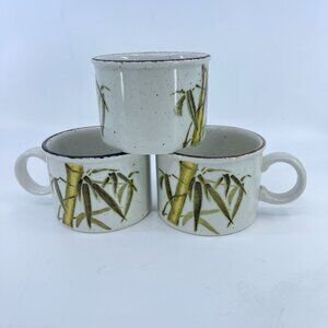 vintage stonehenge midwinter rangoon cups set of 3 1980's